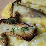 #44  Baked Polenta with Mushrooms & Mozzarella