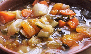 #64  Vegetable Soup with Pasta