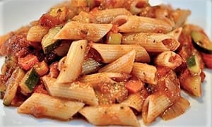 #79  Penne with vegetables sauce
